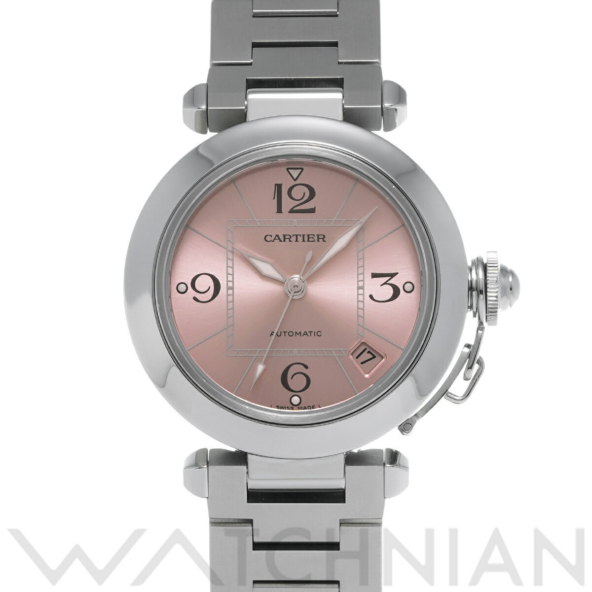 【ローン60回払い無金利】【中古】 カルティエ CARTIER パシャC W31075M7 ピンク ユニセックス 腕時計 カルティエ 時計 高級腕時計 ブランド