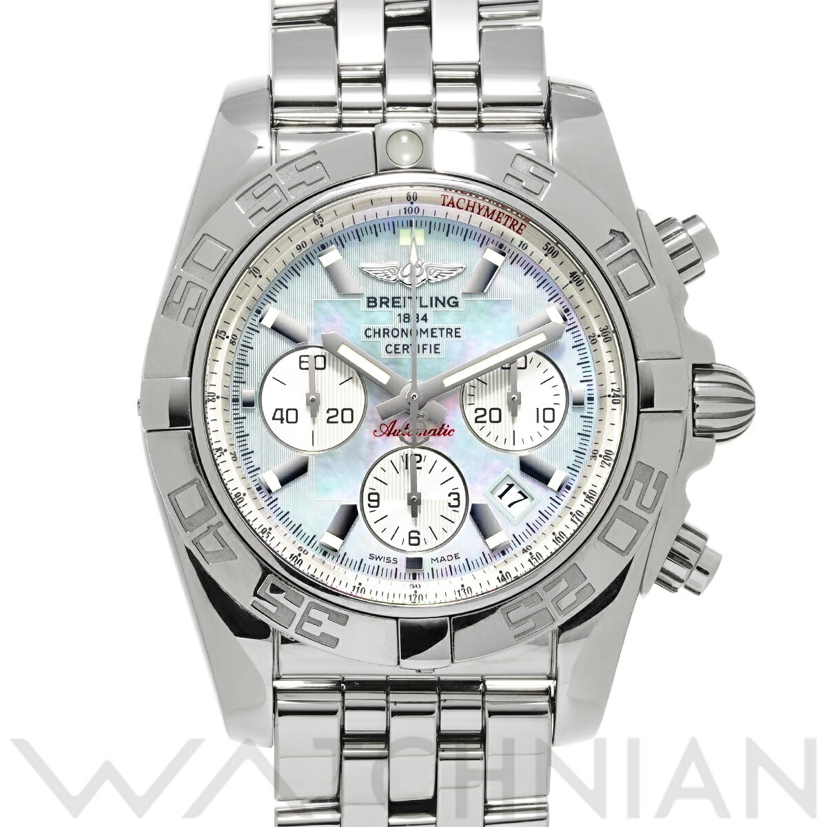 【ローン60回払い無金利】【中古】 ブライトリング BREITLING クロノマット 44 A011 ...