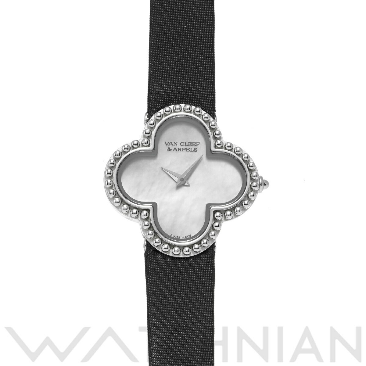 【ローン60回払い無金利】【中古】 ヴァン クリーフ&アーペル Van Cleef & Arpels ヴィンテージアルハンブラ 336574 ホワイトシェル レディース 腕時計 ヴァン クリーフ&アーペル 時計 高級腕時計 ブランドのサムネイル