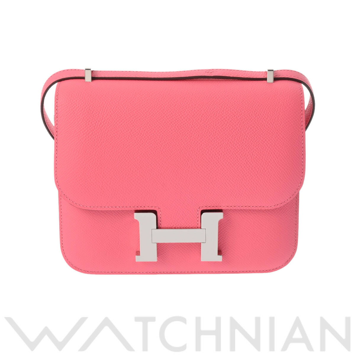 【ローン60回払い無金利】【未使用】 エルメス HERMES コンスタンス ミニ18 ミロワール ローズアザレ/パラジウム金具 ヴォーエプソン レディース ショルダーバッグ エルメス ショルダーバッグ バック ブランドのサムネイル