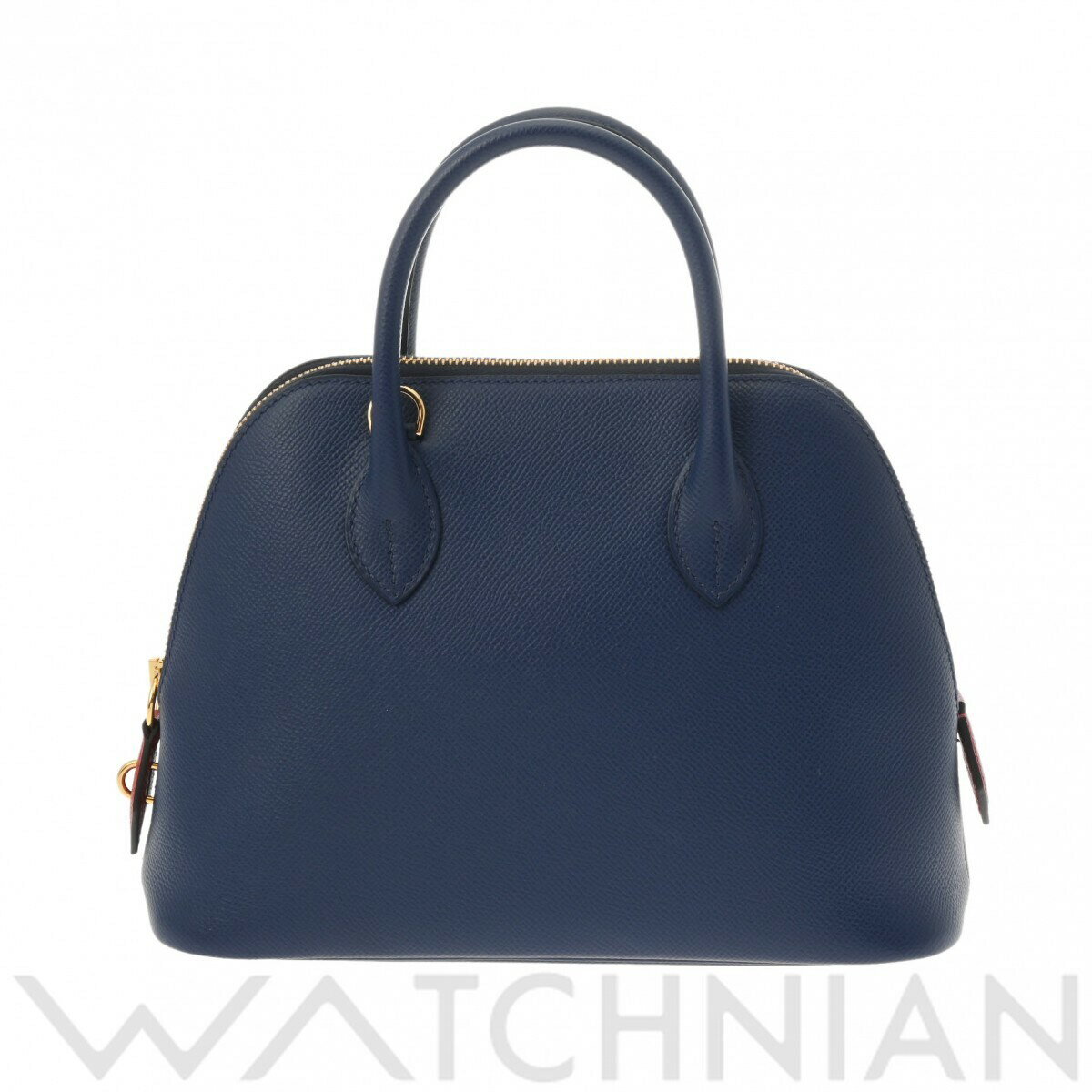 【4種選べるクーポン】【ローン60回払い無金利】【未使用】 エルメス HERMES ボリード 1923 25 トリコロール ブルーサフィール/ルージュピマン/ブルーインディゴ/ゴールド金具 ヴォーエプソン レディース ハンドバッグ エルメス バッグ バック ブランドのサムネイル