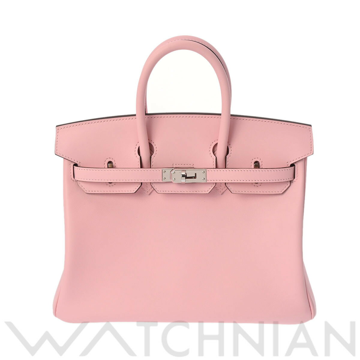 【ローン60回払い無金利】【中古】 エルメス HERMES バーキン 25 ローズサクラ/パラジウム金具 ヴォースイフト レディース ハンドバッグ エルメス バッグ バック ブランドのサムネイル