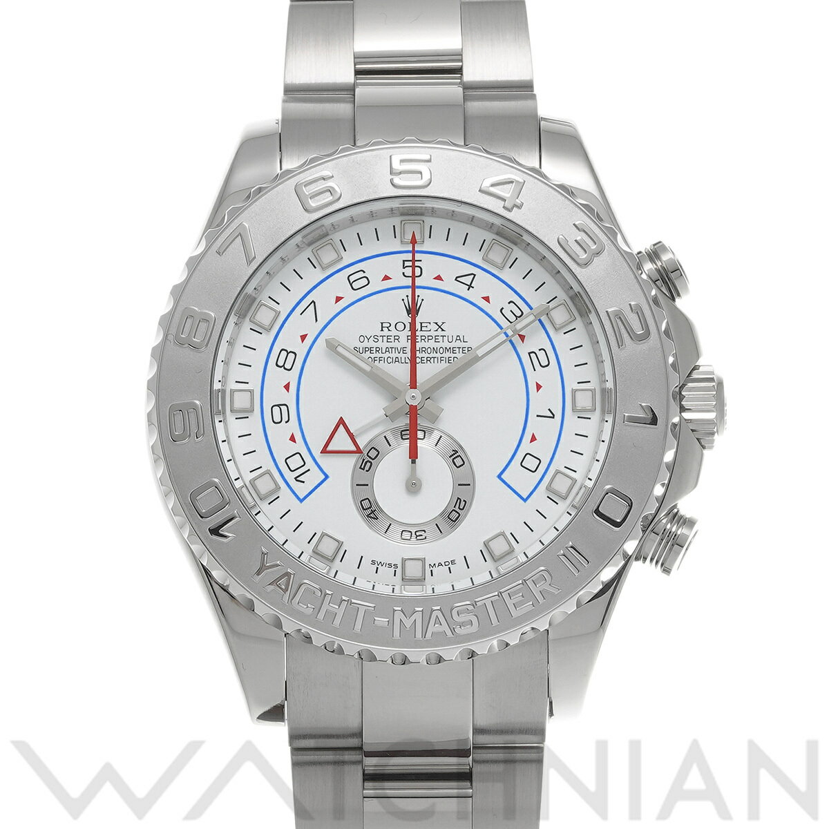 ロレックス ROLEX ヨットマスターII 116689 M番(2007年頃製造) ホワイト メンズ ...