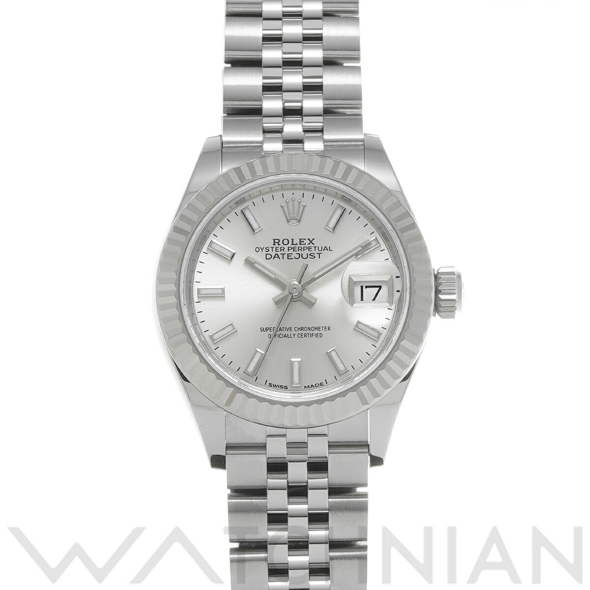 【12/1 最大2万円クーポン&P2倍】ロレックス ROLEX レディ デイトジャスト 28 279174 ランダムシリアル シルバー レディース 腕時計 ロレックス 時計 高級腕時計 ブランド 【ローン60回払い無金利】【中古】 その1