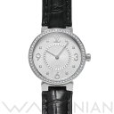 【12/1 最大2万円クーポン&P2倍】ルイ ヴィトン LOUIS VUITTON タンブールモノグラムPM Q12MF シルバー/ダイヤモンド レディース 腕時計 ルイ ヴィトン 時計 高級腕時計 ブランド 【ローン60回払い無金利】【中古】 その1