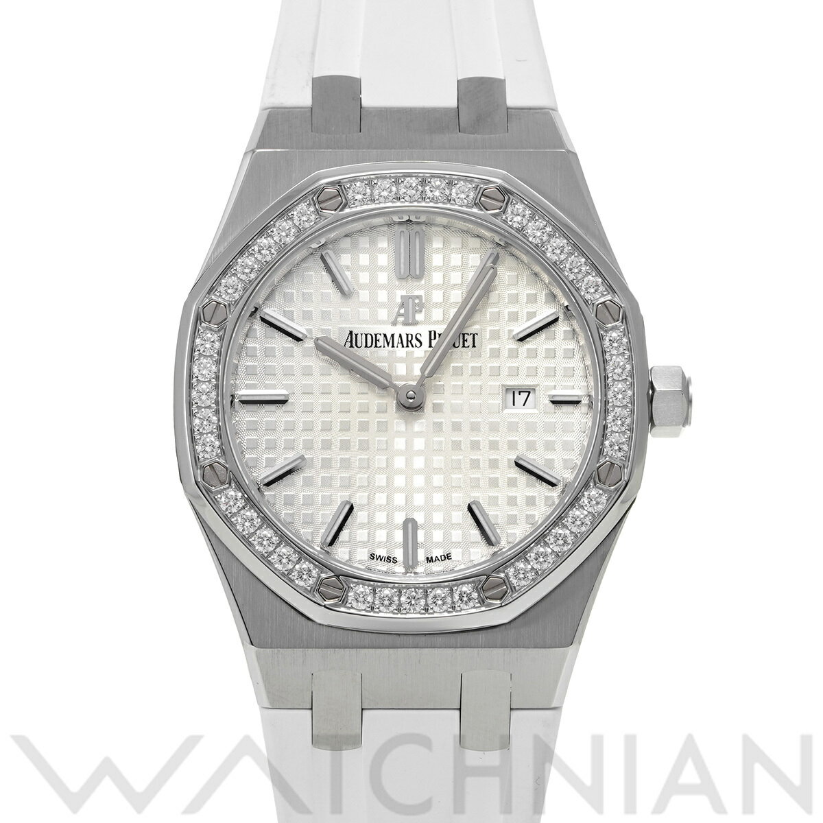 【ローン36回払い無金利】【中古】 オーデマ ピゲ AUDEMARS PIGUET ロイヤルオーク クォーツ 67651ST.ZZ.D011CR.01 シルバー レディース 腕時計 オーデマ ピゲ 時計 高級腕時計 ブランドのサムネイル