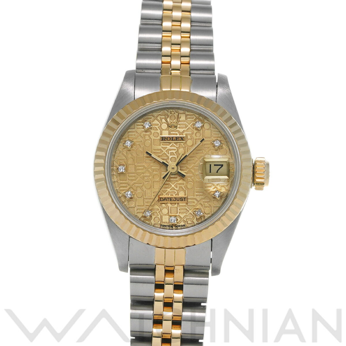 【12/1 最大2万円クーポン&P2倍】ロレックス ROLEX デイトジャスト 69173G R番(1987年頃製造) シャンパンコンピュータ/ダイヤモンド レディース 腕時計 ロレックス 時計 高級腕時計 ブランド 【ローン60回払い無金利】【中古】 その1