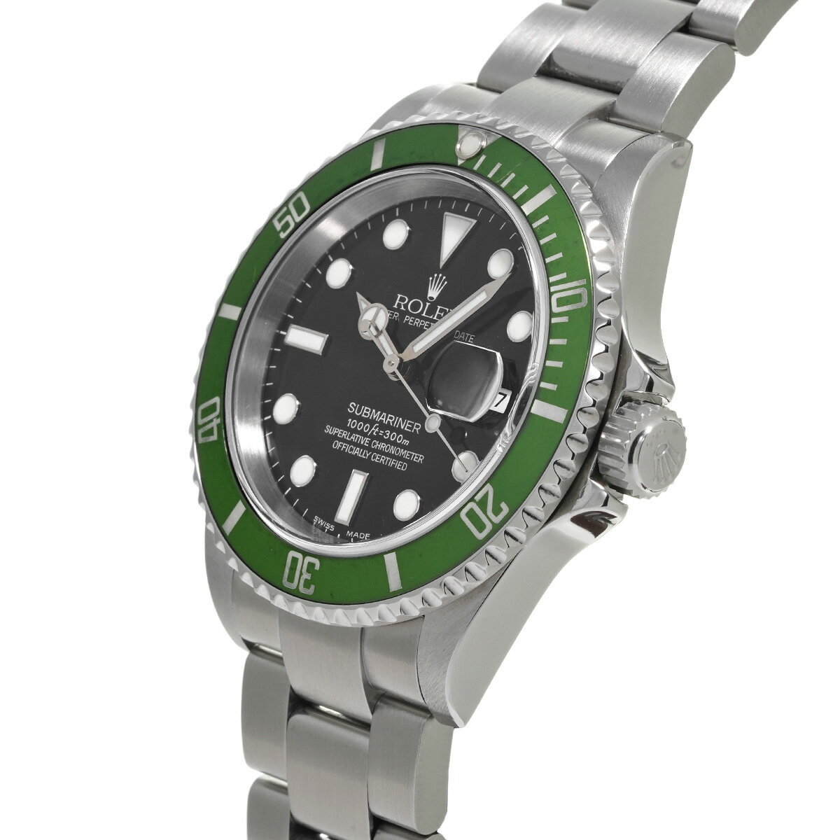 【〜11/27 最大3万円クーポン】ロレックス ROLEX サブマリーナ デイト 16610LV F番(2003年頃製造) ブラック メンズ 腕時計 ロレックス 時計 高級腕時計 ブランド 【ローン48回払い無金利】【中古】