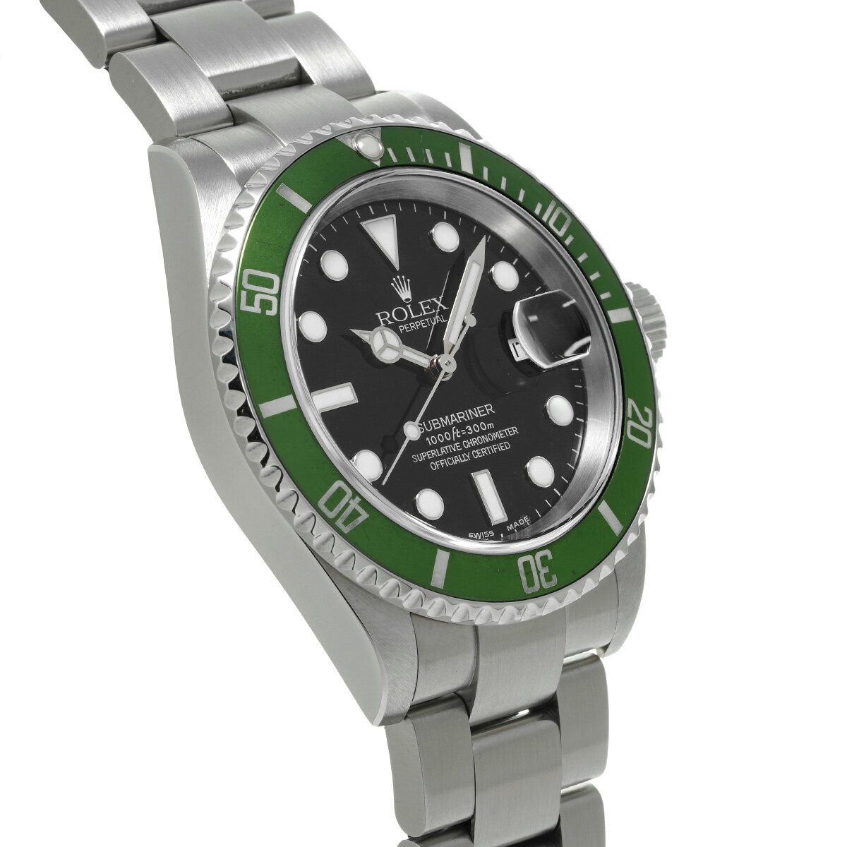 【〜11/27 最大3万円クーポン】ロレックス ROLEX サブマリーナ デイト 16610LV F番(2003年頃製造) ブラック メンズ 腕時計 ロレックス 時計 高級腕時計 ブランド 【ローン48回払い無金利】【中古】