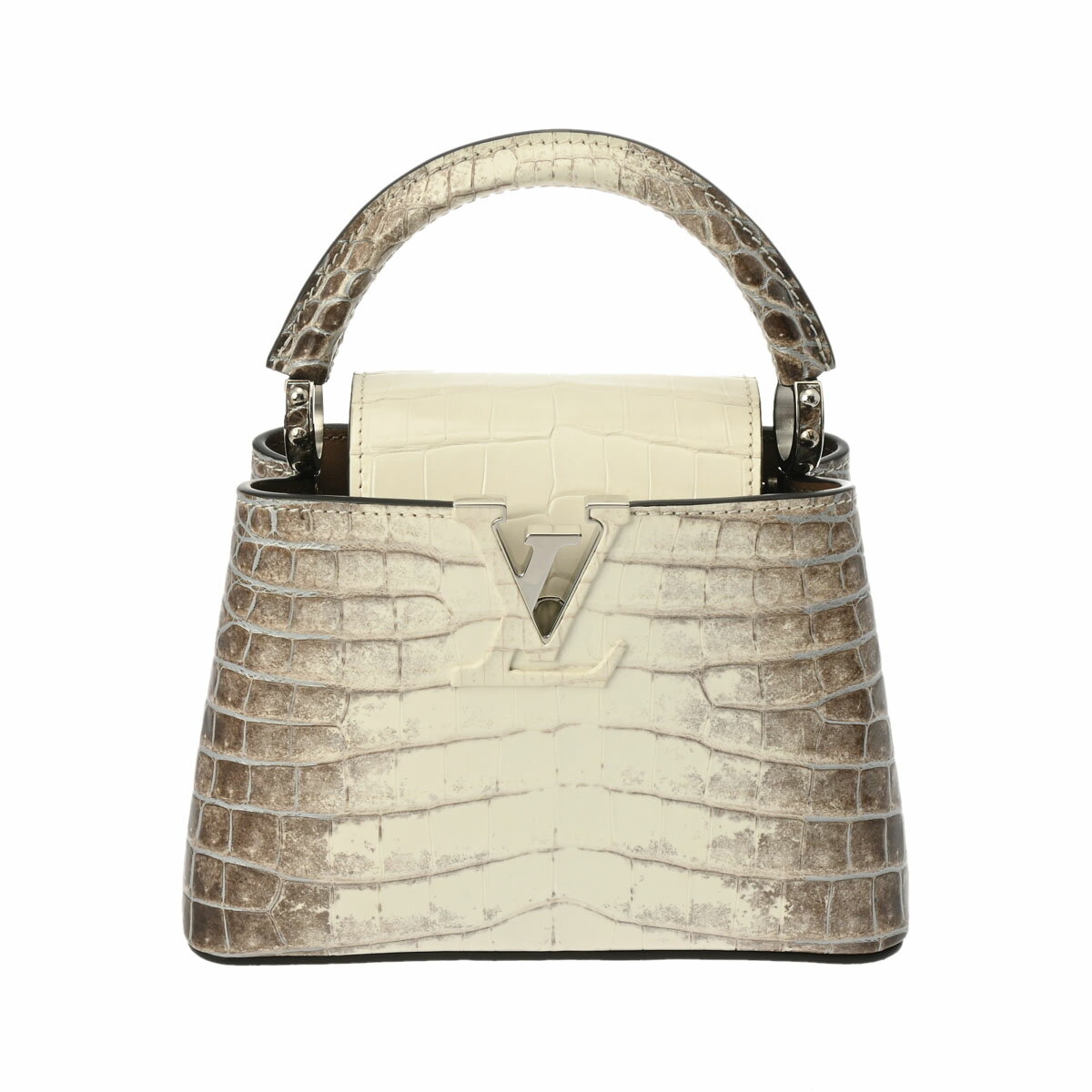 【ローン60回払い無金利】【中古】 ルイ ヴィトン LOUIS VUITTON カプシーヌ MINI 2WAY サハラ N98156 クロコダイル レディース ハンドバッグ ヴィトンバッグ バック ブランドのサムネイル