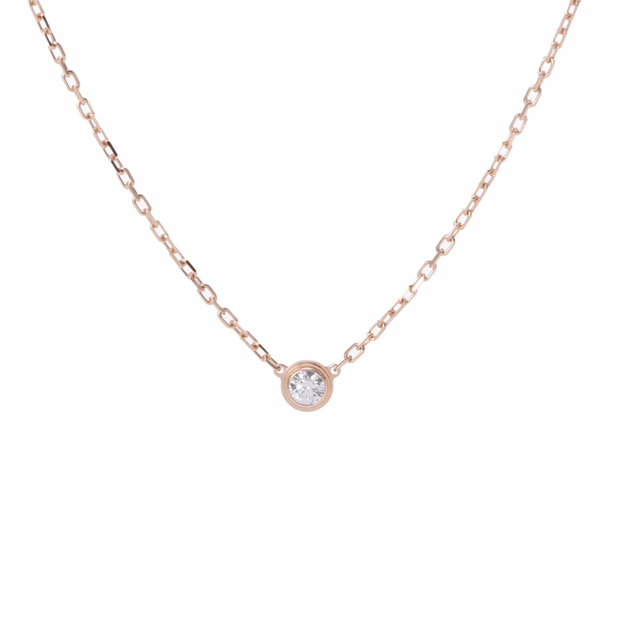 【最大2万円クーポン】【ローン60回払い無金利】【中古】 カルティエ CARTIER ダムールネックレス SM CRB7215700 K18ピンクゴールド ダイヤモンド レディース ネックレス カルティエのサムネイル