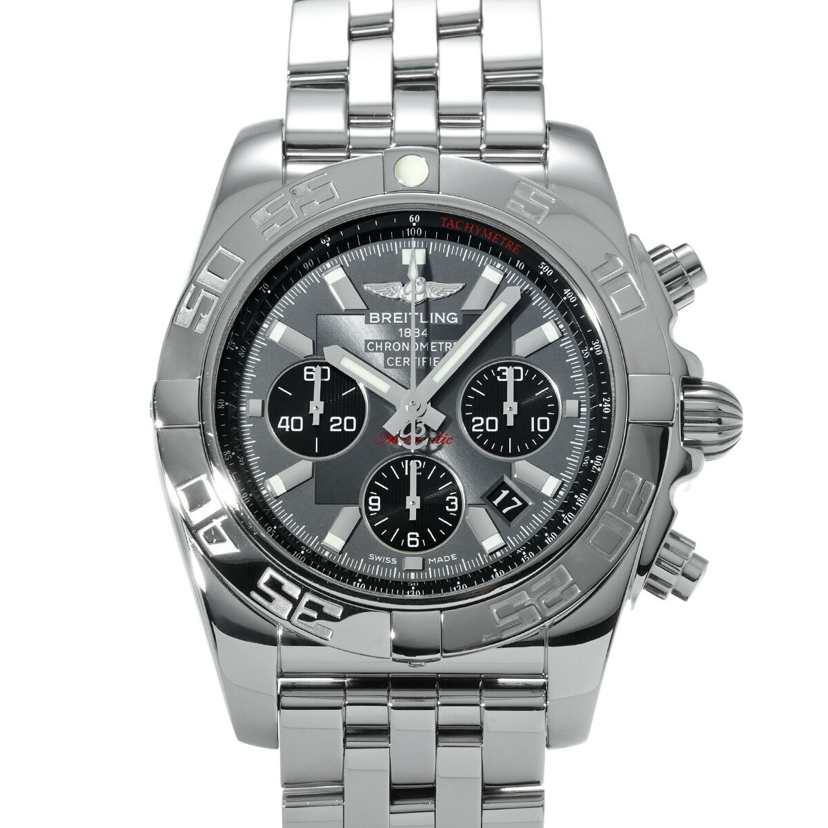 【ローン60回払い無金利】【中古】 ブライトリング BREITLING クロノマット 44 A011 ...
