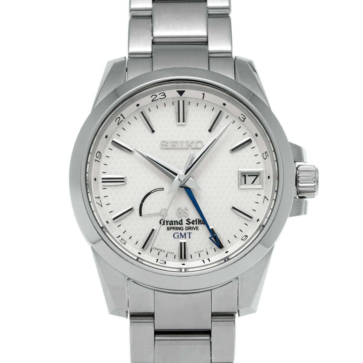 グランドセイコー Grand Seiko スプリングドライブ GMT SBGE009 ホワイト メン ...