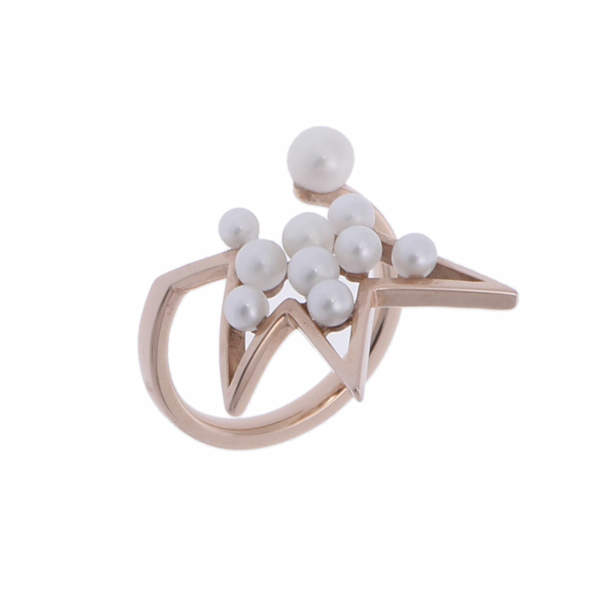 タサキ TASAKI アブストラクトスター リング K18ピンクゴールド レディース リング・指輪 タサキ 【ローン36回払い無金利】【中古】のサムネイル