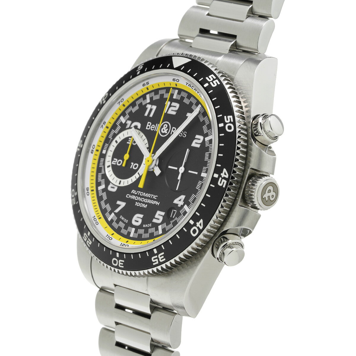 【〜8/11 最大3万円クーポン】ベル＆ロス Bell & Ross BR V3-94 R.S.20 BRV394-RS20/SST マットブラック メンズ 腕時計 ベル＆ロス 時計 高級腕時計 ブランド 【ローン36回払い無金利】【中古】