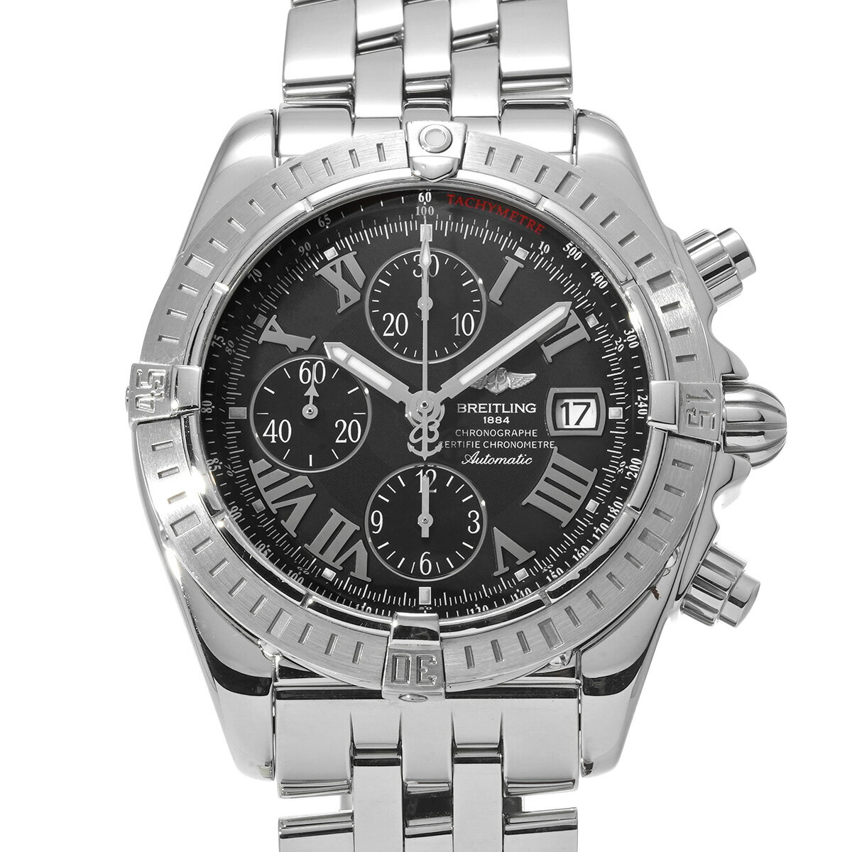 ブライトリング BREITLING クロノマット エボリューション A156B98PA ブラック メ ...