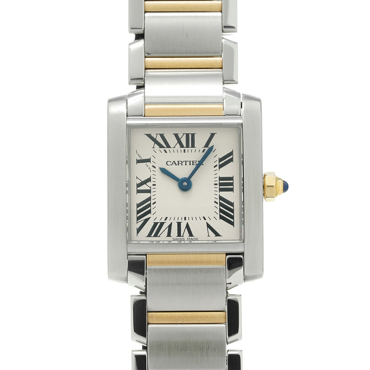 【ローン60回払い無金利】【中古】 カルティエ CARTIER タンク フランセーズ SM W51007Q4 シルバー レディース 腕時計 カルティエ 時計 高級腕時計 ブランドのサムネイル