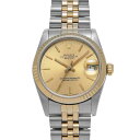 【〜5/3 最大3万円クーポン】ロレックス ROLEX デイトジャスト 68273 R番(1987年頃製造) シャンパン ユニセックス 腕時計 ロレックス 時計...