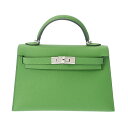 エルメス HERMES ミニケリー2 ヴェールユッカ ヴォーエプソン レディース ハンドバッグ エルメス バッグ バック ブランド 【ローン60回払い無金利】【...