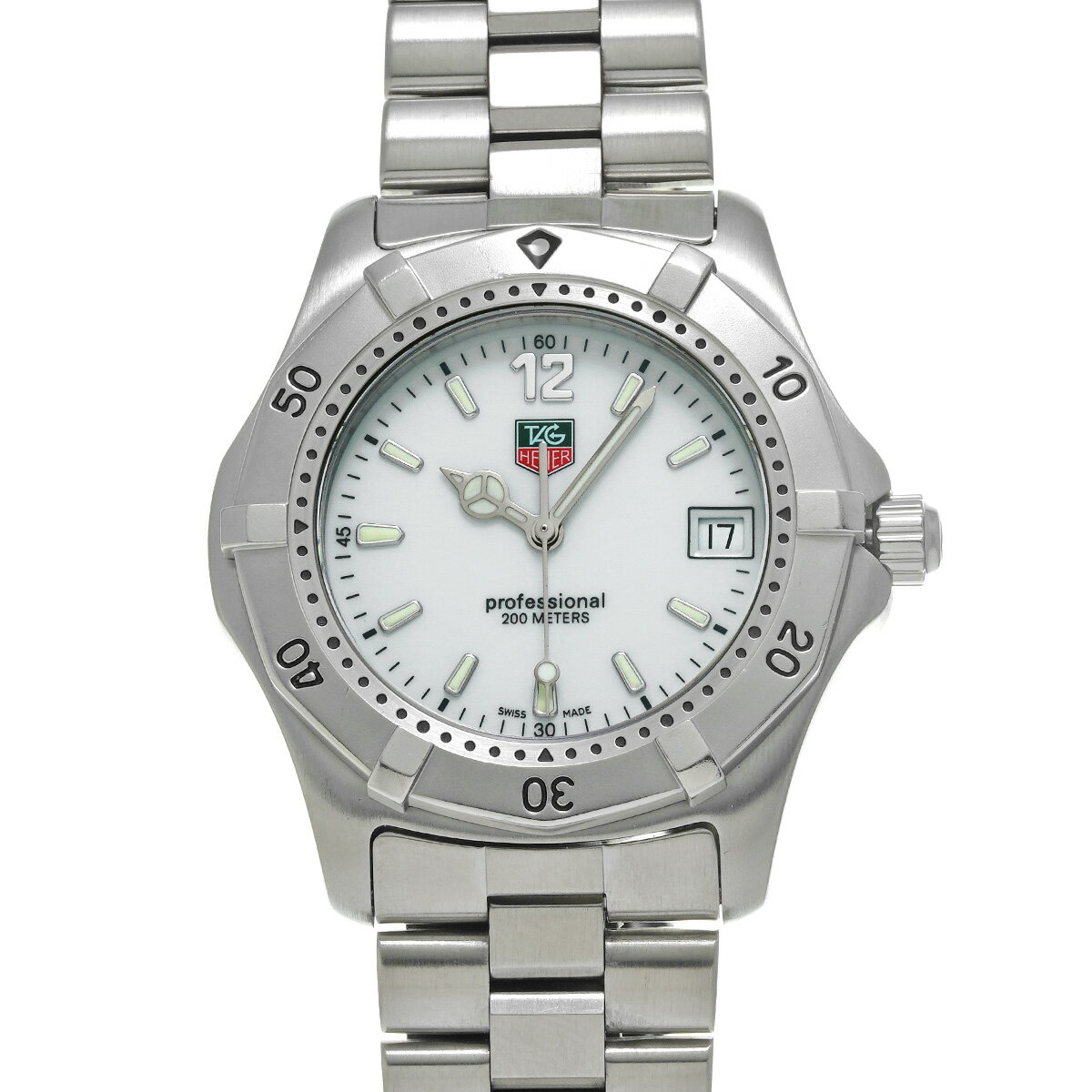 【ローン60回払い無金利】【中古】 タグ ホイヤー TAG HEUER プロフェッショナル200 デ ...