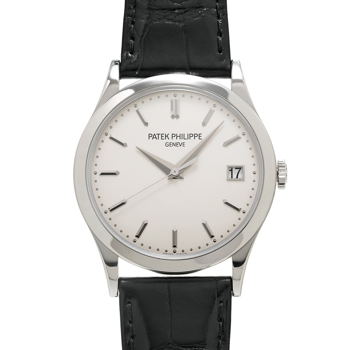パテック フィリップ PATEK PHILIPPE カラトラバ 5296G-001 シルバー メンズ ...