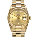 【〜5/3 最大3万円クーポン】ロレックス ROLEX デイデイト 18238A X番(1993年頃製造) シャンパン/ダイヤモンド メンズ 腕時計 ロレックス...