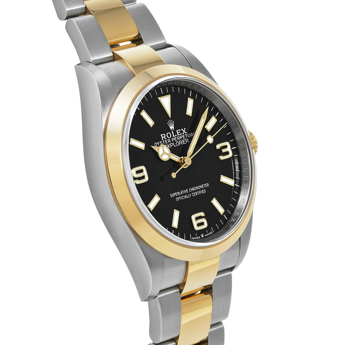 【〜11/27 最大3万円クーポン】ロレックス ROLEX エクスプローラー 36 124273 ランダムシリアル ブラック メンズ 腕時計 ロレックス 時計 高級腕時計 ブランド 【ローン48回払い無金利】【中古】