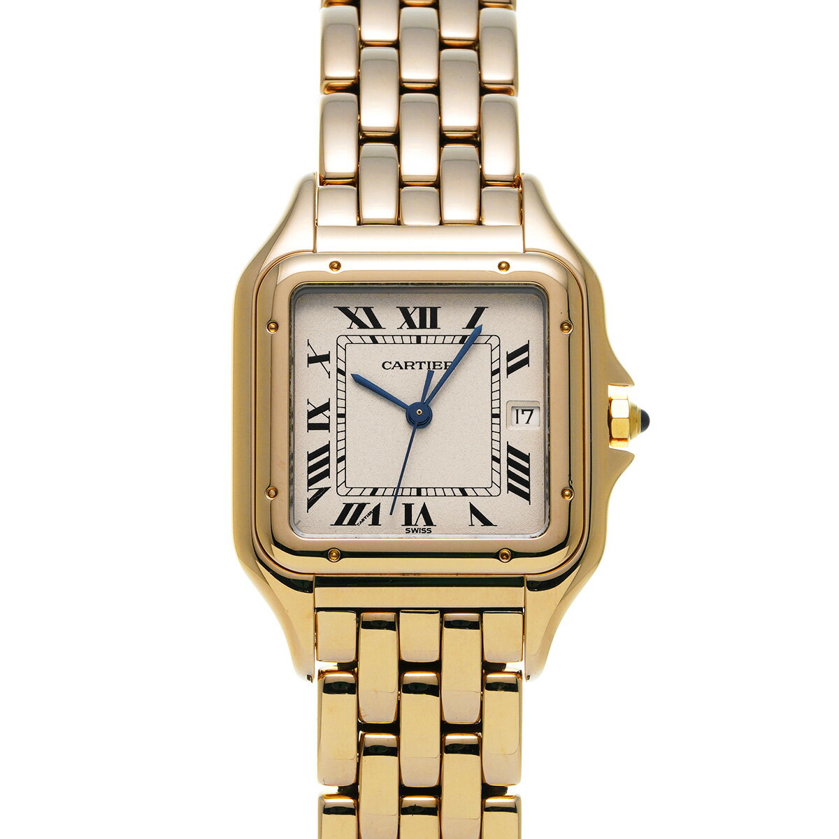 【12/1 最大2万円クーポン&P2倍】カルティエ CARTIER パンテール 883968 アイボリー レディース 腕時計 カルティエ 時計 高級腕時計 ブランド 【ローン60回払い無金利】【中古】 その1