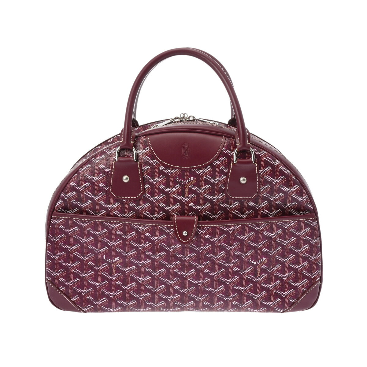 ゴヤール GOYARD サンジャンヌMM ボルドー ABA020069 PVC/カーフ ユニセックス ...