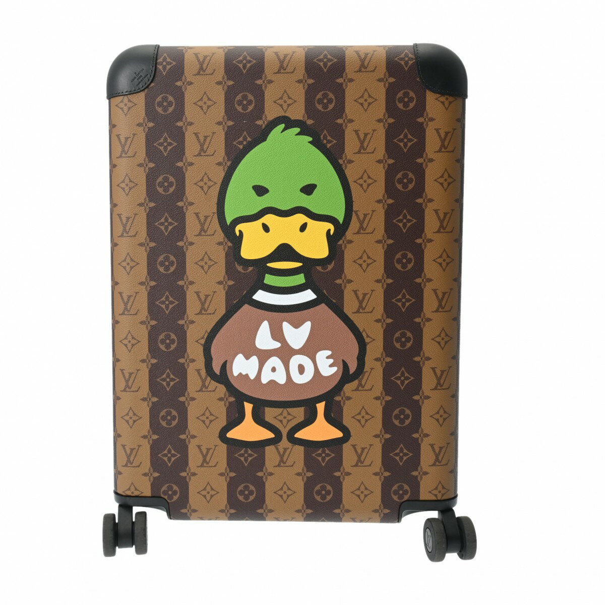 【ローン60回払い無金利】【中古】 ルイ ヴィトン LOUIS VUITTON モノグラム 【LOUIS VUITTON×NIGO】ホライゾン55 ブラウン M20481 モノグラムストライプキャンバス ユニセックス キャリーバッグ ヴィトンバッグ バック ブランドのサムネイル