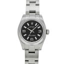 ロレックス ROLEX オイスターパーペチュアル 26 176200 ランダムシリアル ブラック レ ...