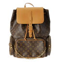 ルイ ヴィトン LOUIS VUITTON モノグラム トリオ バックパック ヴァージルアブロー ブラウン M44658 モノグラムキャンバス ユニセックス リ...