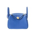 【〜5/3 最大3万円クーポン】エルメス HERMES リンディ ミニ マキシカドリーユ ブルーロワイヤル トリヨンクレマンス レディース ショルダーバッグ エ...