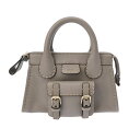 クロエ Chloe ミニ エディス 2WAY グレー バッファローレザー レディース ハンドバッグ クロエ ハンドバッグ バック ブランド 【ローン60回払い無...