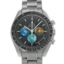 オメガ OMEGA スピードマスター プロフェッショナル ムーンウォッチ フロムザムーントゥマーズ 3577.50 ブラック メンズ 腕時計 オメガ 時計 高級腕時計 ブランド 【ローン36回払い無金利】【中古】