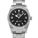 【5/1 最大3万円クーポン&P2倍】ロレックス ROLEX エクスプローラー 114270 V番(2009年頃製造) ブラック メンズ 腕時計 ロレックス 時...
