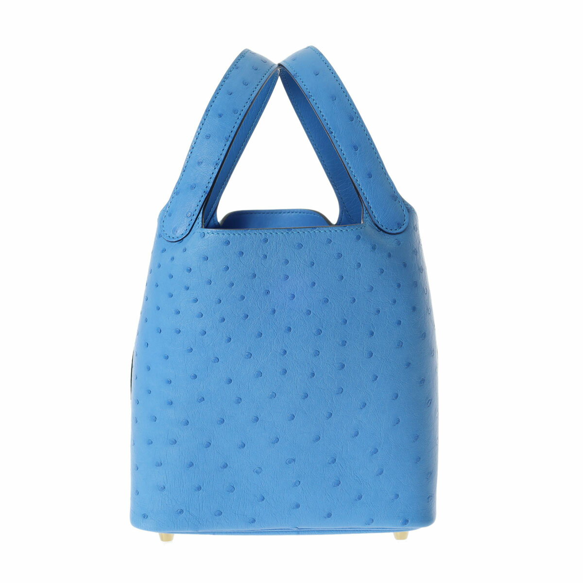 エルメス HERMES ピコタン ロック PM ブルーブルーエ オーストリッチ レディース ハンドバッグ エルメス ピコタン バック ブランド 【ローン60回払い無金利】【中古】のサムネイル