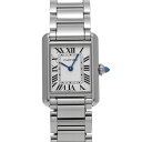 【12/1 最大2万円クーポン&P2倍】カルティエ CARTIER タンク マスト SM WSTA0051 シルバー レディース 腕時計 カルティエ 時計 高級腕時計 ブランド 【ローン60回払い無金利】【中古】 その1