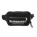 【~9/26 最大4万円クーポン】バーバリー BURBERRY ベルトバッグ ブラック 8021089 ナイロン ユニセックス メッセンジャーバッグ バーバリー メッセンジャーバッグ バック ブランド 【ローン36回払い無金利】【中古】