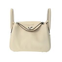 【〜7/11 最大3万円クーポン】エルメス HERMES リンディ ミニ ヴェルソ ナタ/セサミ ヴォースイフト レディース ショルダーバッグ エルメス ショル...