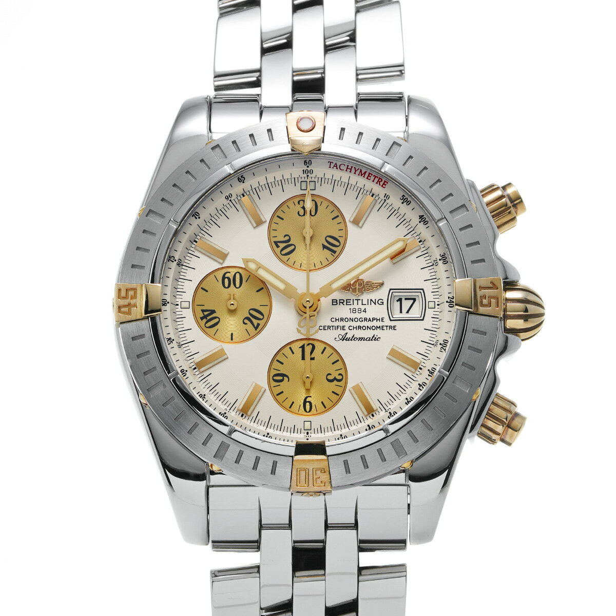 ブライトリング BREITLING クロノマット エボリューション B156G70PA ホワイト/シ ...
