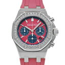 オーデマ ピゲ AUDEMARS PIGUET ロイヤルオーク クロノグラフ 26231ST.ZZ.D069CA.01 ピンク/ブルー レディース 腕時計 オー...