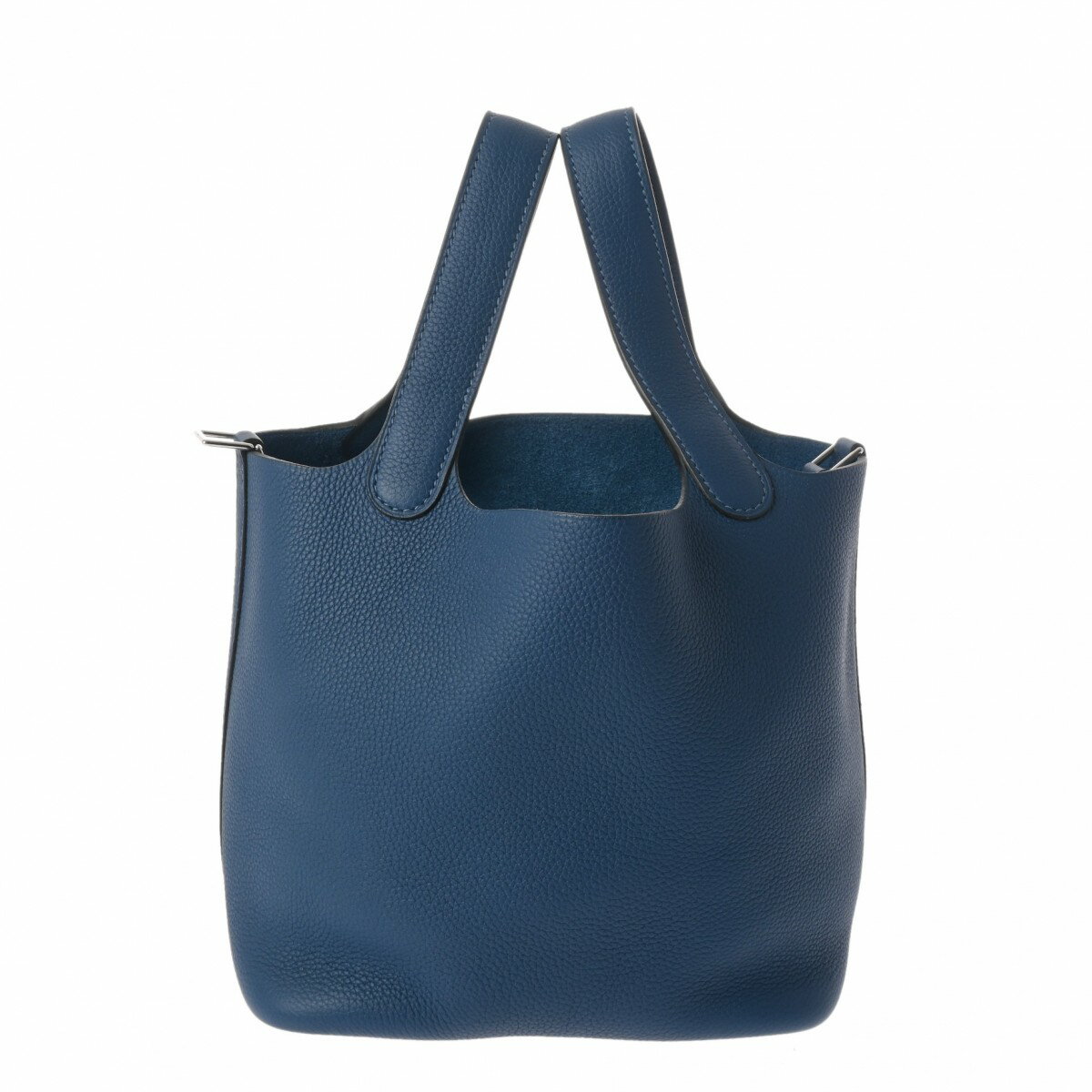 エルメス HERMES ピコタンロック PM ディープブルー トリヨンモーリス レディース ハンドバッグ エルメス ピコタン バック ブランド 【ローン60回払い無金利】【中古】