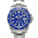 【〜5/3 最大3万円クーポン】ロレックス ROLEX サブマリーナ デイト 116619GLB ランダムシリアル ブルー/ダイヤモンド メンズ 腕時計 ロレッ...