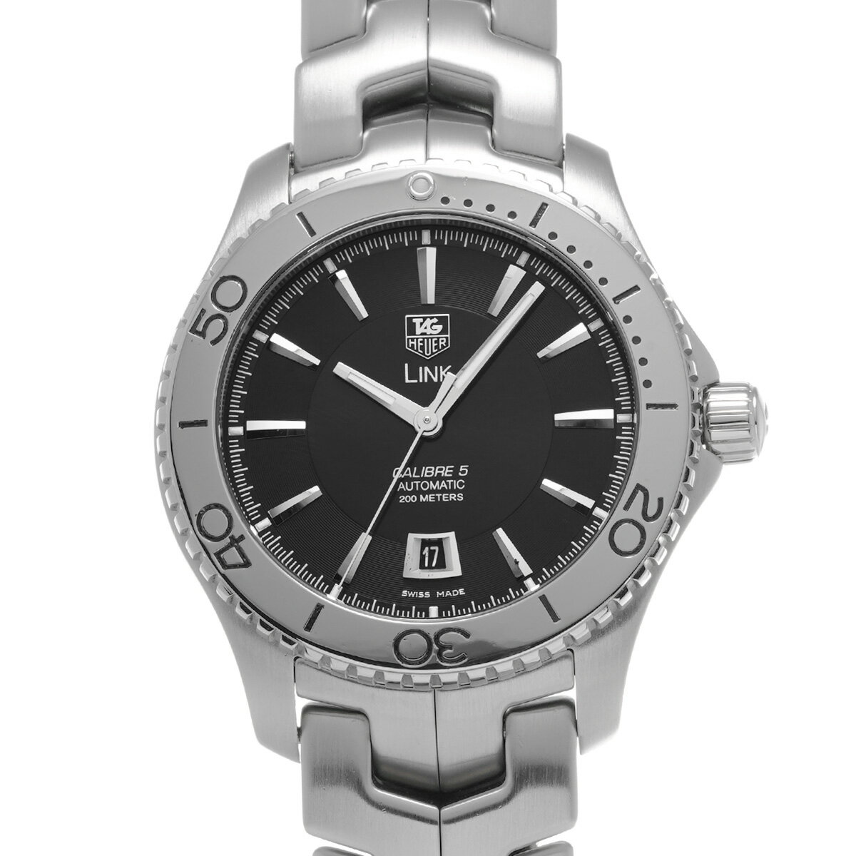 タグ ホイヤー TAG HEUER リンク キャリバー5 WJ201A.BA0591 ブラック メン ...