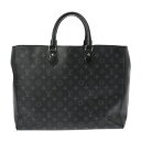 【〜5/3 最大3万円クーポン】ルイ ヴィトン LOUIS VUITTON モノグラムエクリプス グランサック ブラック M44733 モノグラムキャンバス メ...