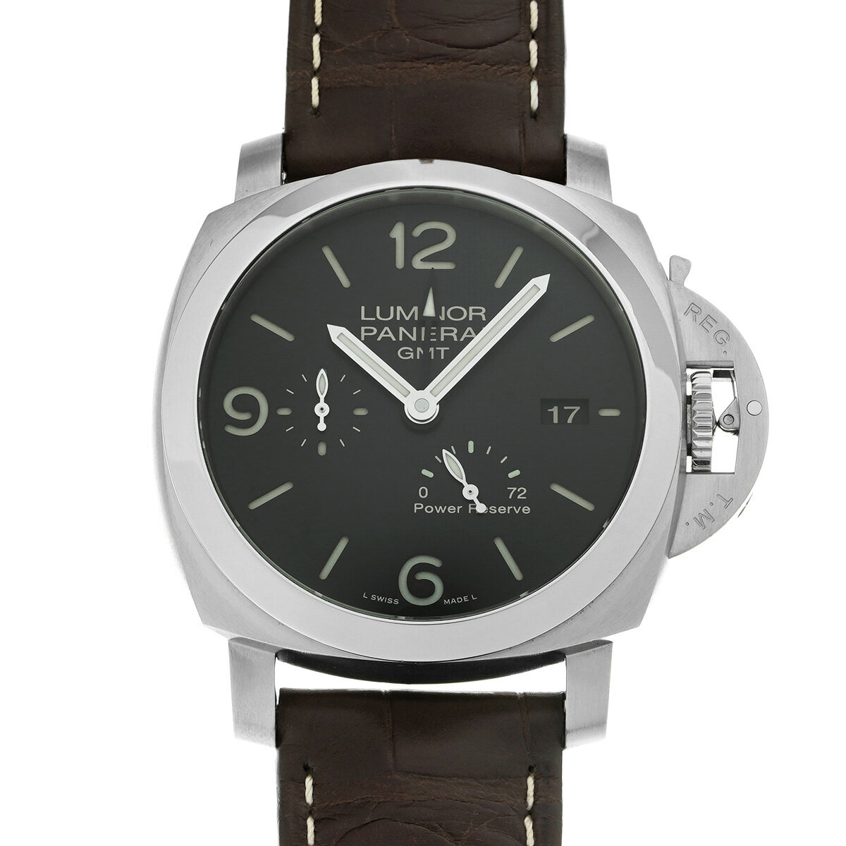 【ローン36回払い無金利】【中古】 パネライ PANERAI ルミノール 1950 3デイズ GMT ...