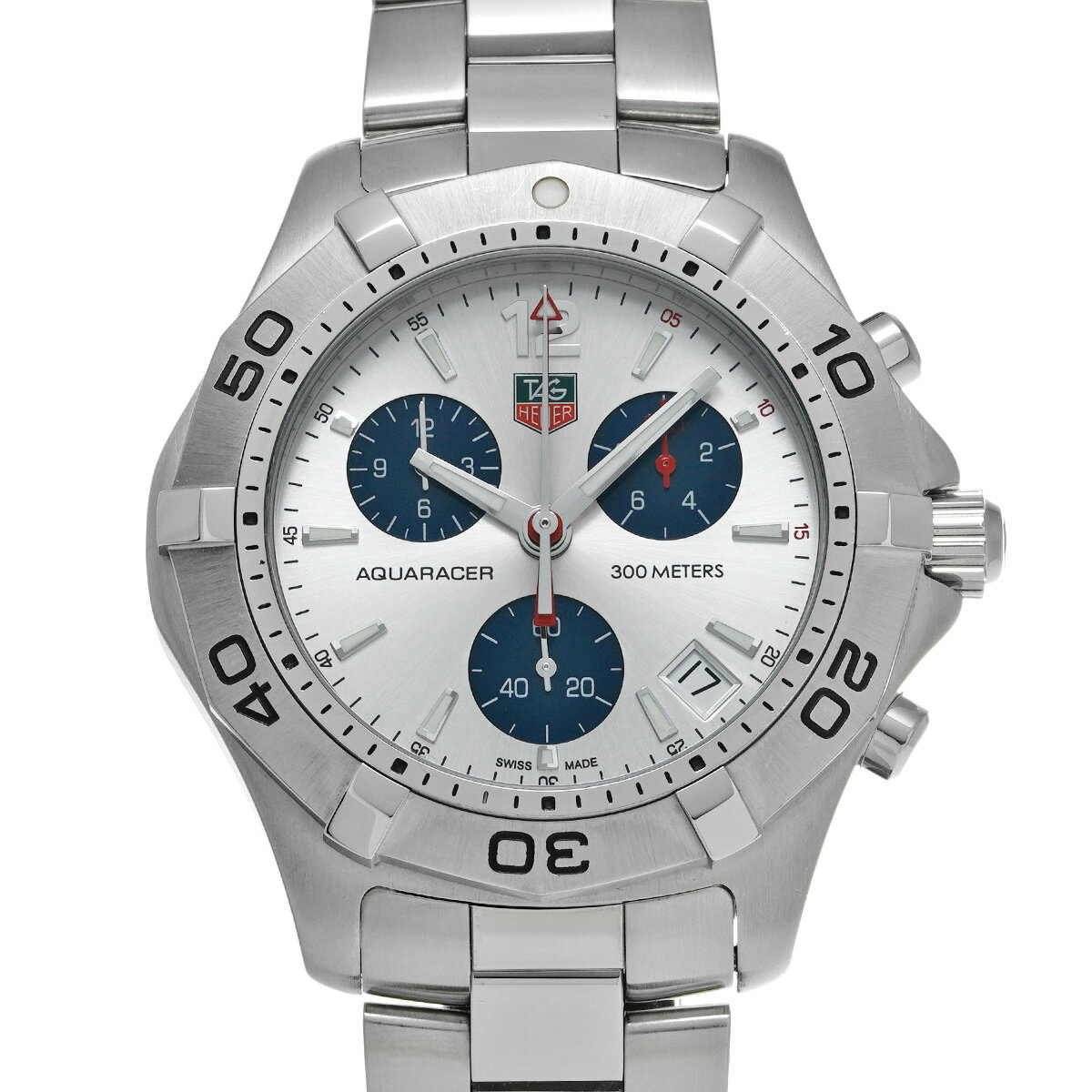 タグ ホイヤー TAG HEUER アクアレーサー クォーツ クロノグラフ CAF1111.BA08 ...