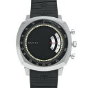 【12/1 最大2万円クーポン&P2倍】グッチ GUCCI グリップ クロノグラフ YA157301 ブラック メンズ 腕時計 グッチ 時計 高級腕時計 ブランド 【ローン60回払い無金利】【中古】 その1