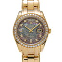 ロレックス ROLEX デイデイト パールマスター 18948NCA Z番(2006年頃製造) ブラックシェルホリコン/ダイヤモンド メンズ 腕時計 ロレックス...